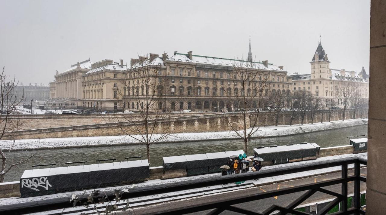 Le Notre Dame - Luxury Apartment With Seine View Paris Luaran gambar